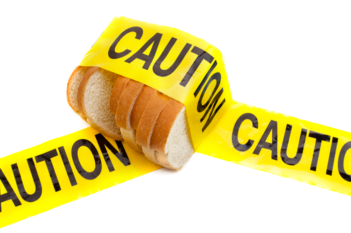 Caution Gluten